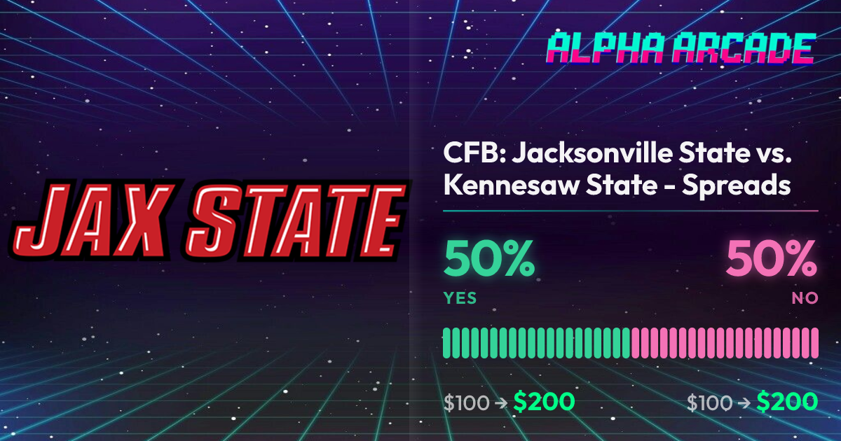 YES 50% / NO 50%