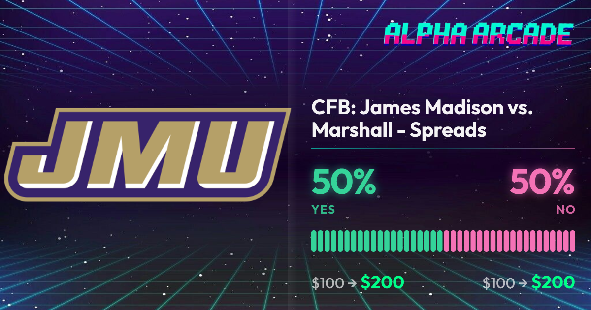 YES 50% / NO 50%