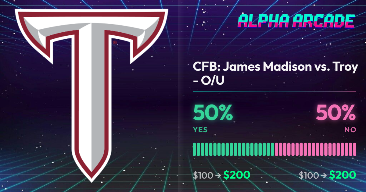 YES 50% / NO 50%