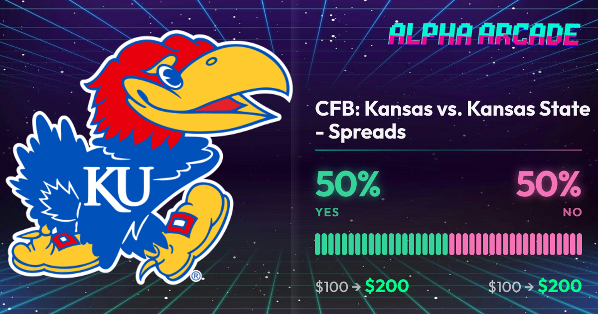 YES 50% / NO 50%