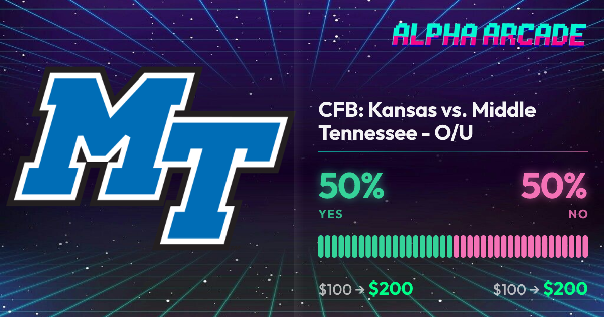 YES 50% / NO 50%