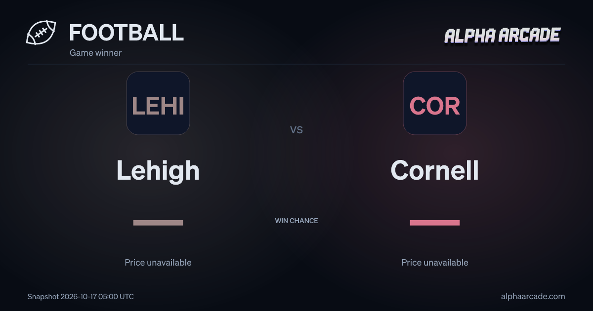 FOOTBALL: Lehigh — / Cornell —