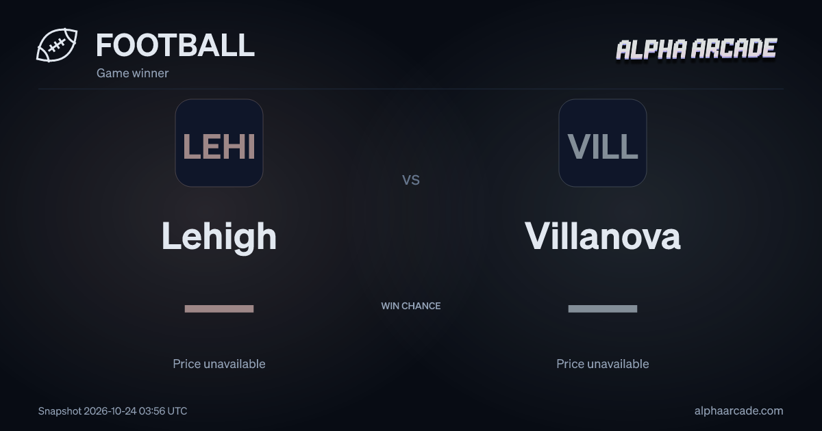 FOOTBALL: Lehigh — / Villanova —
