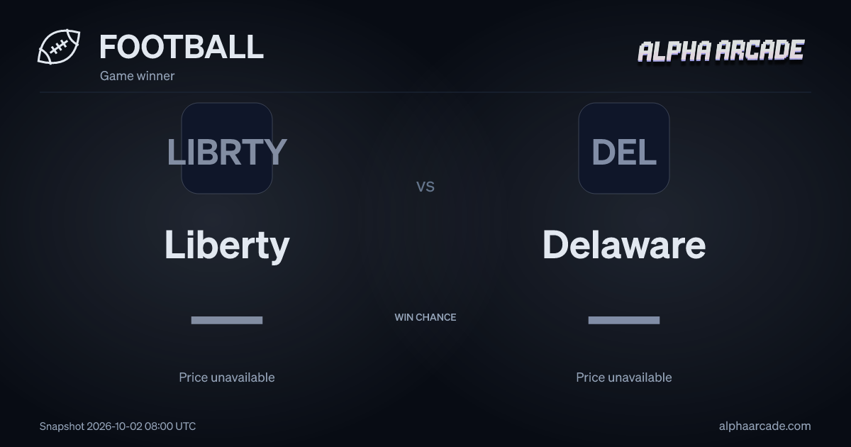 FOOTBALL: Liberty — / Delaware —