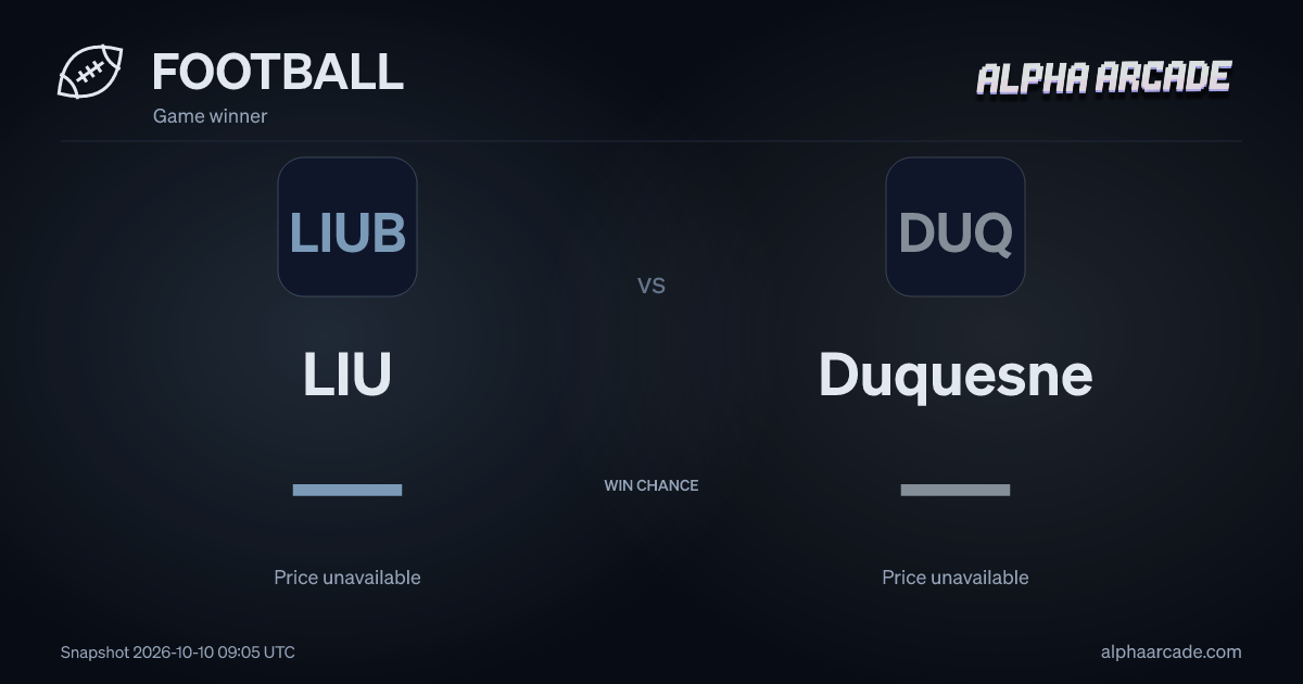 FOOTBALL: LIU — / Duquesne —