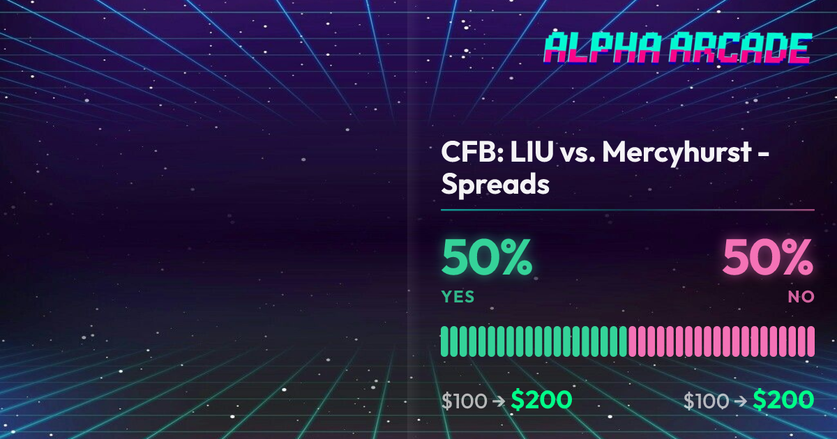 YES 50% / NO 50%