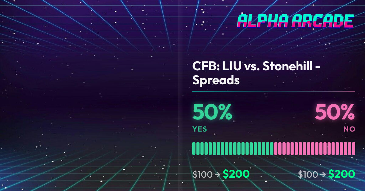 YES 50% / NO 50%