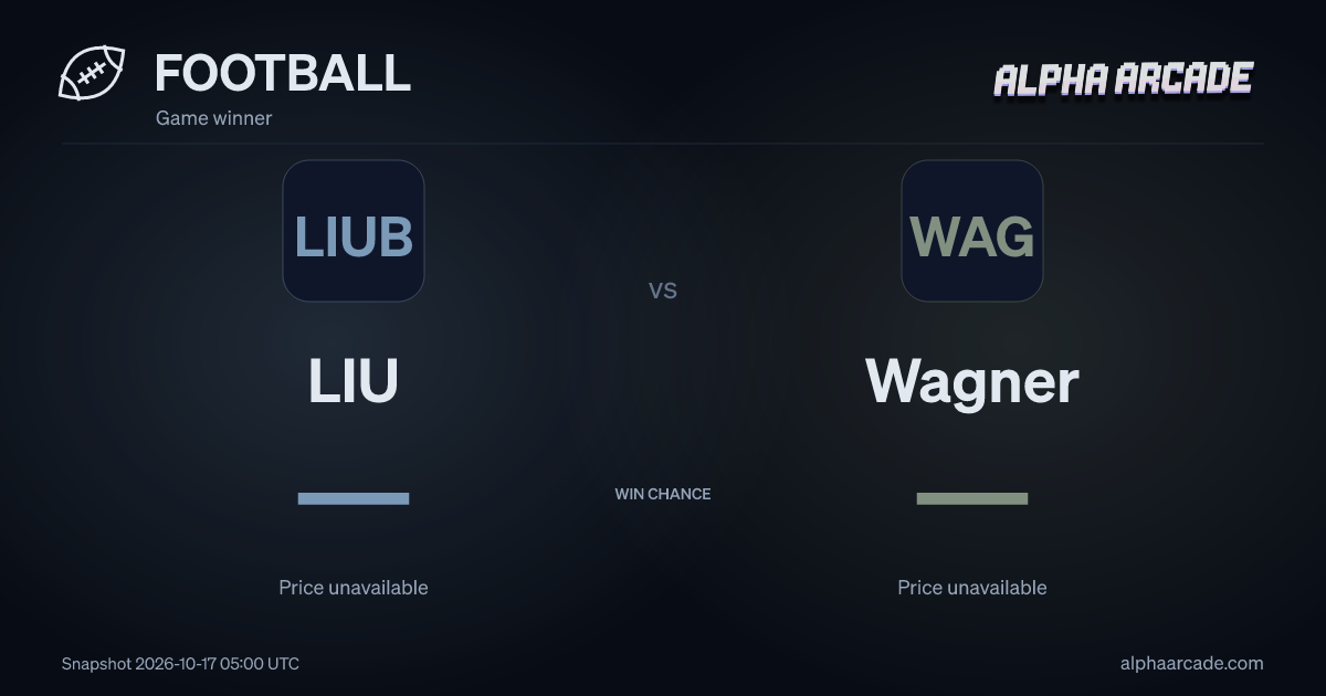 FOOTBALL: LIU — / Wagner —