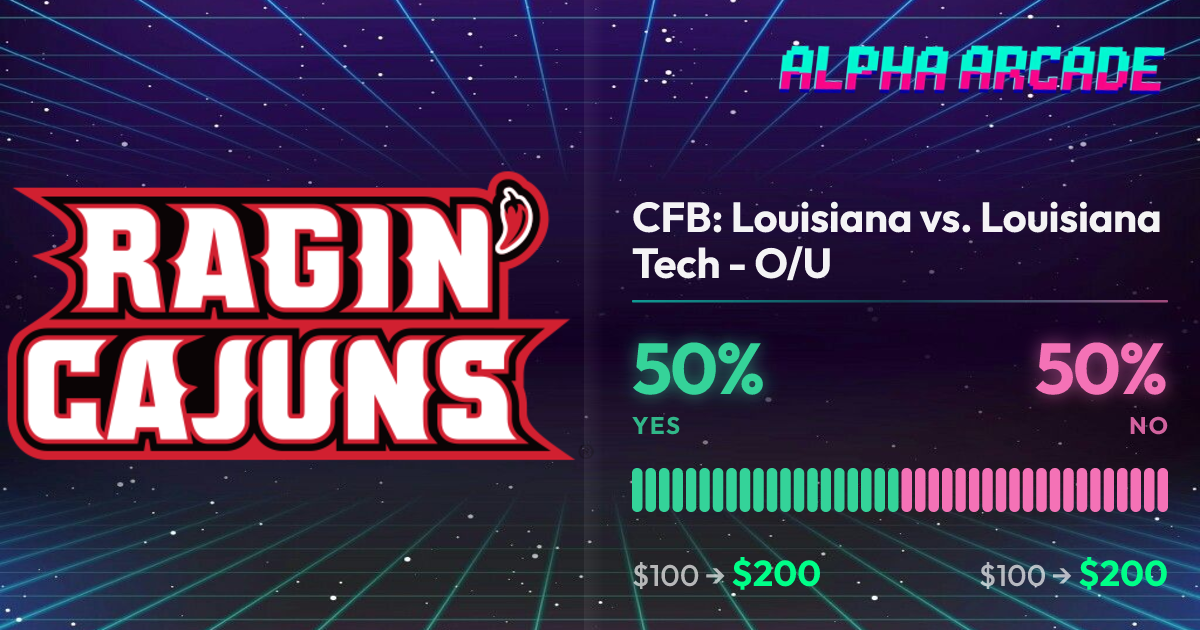 YES 50% / NO 50%