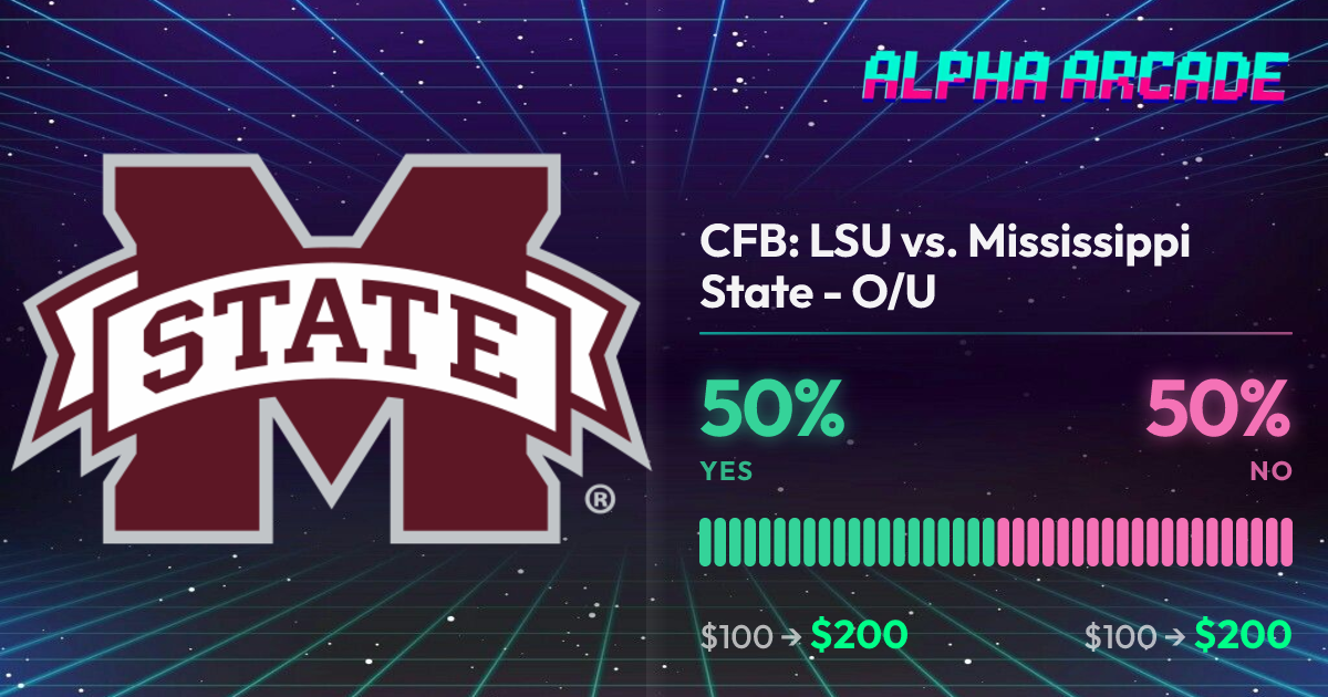 YES 50% / NO 50%