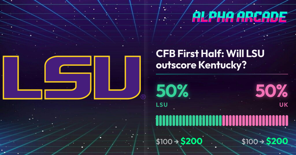 YES 50% / NO 50%