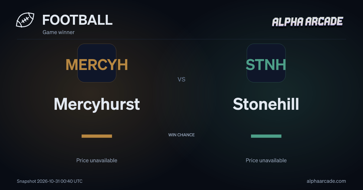 FOOTBALL: Mercyhurst — / Stonehill —