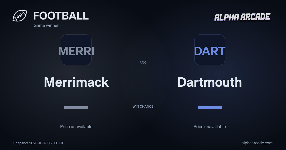FOOTBALL: Merrimack — / Dartmouth —