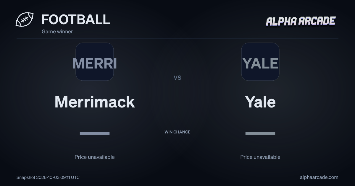 FOOTBALL: Merrimack — / Yale —