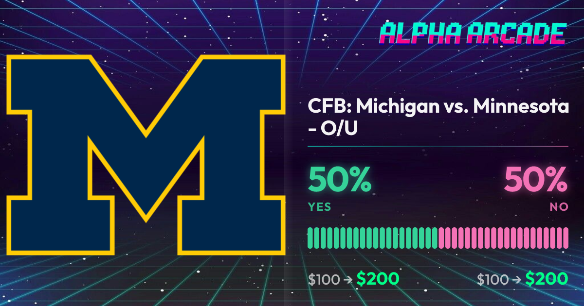 YES 50% / NO 50%