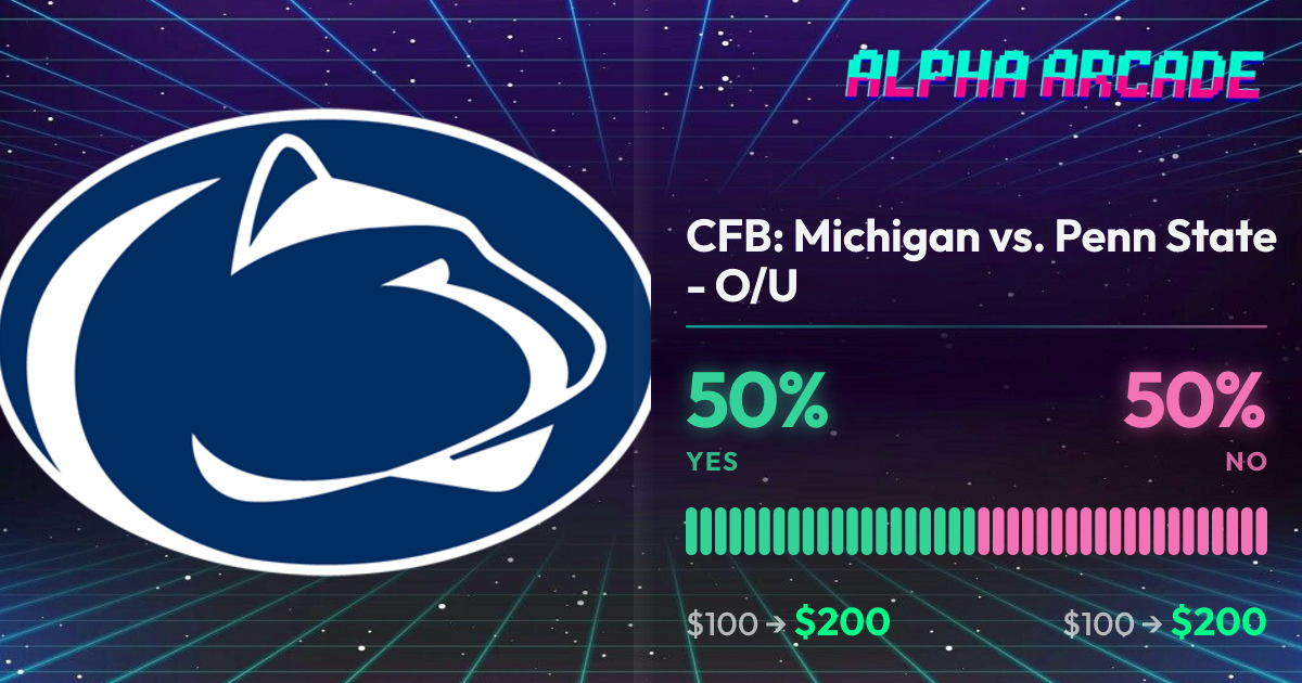 YES 50% / NO 50%