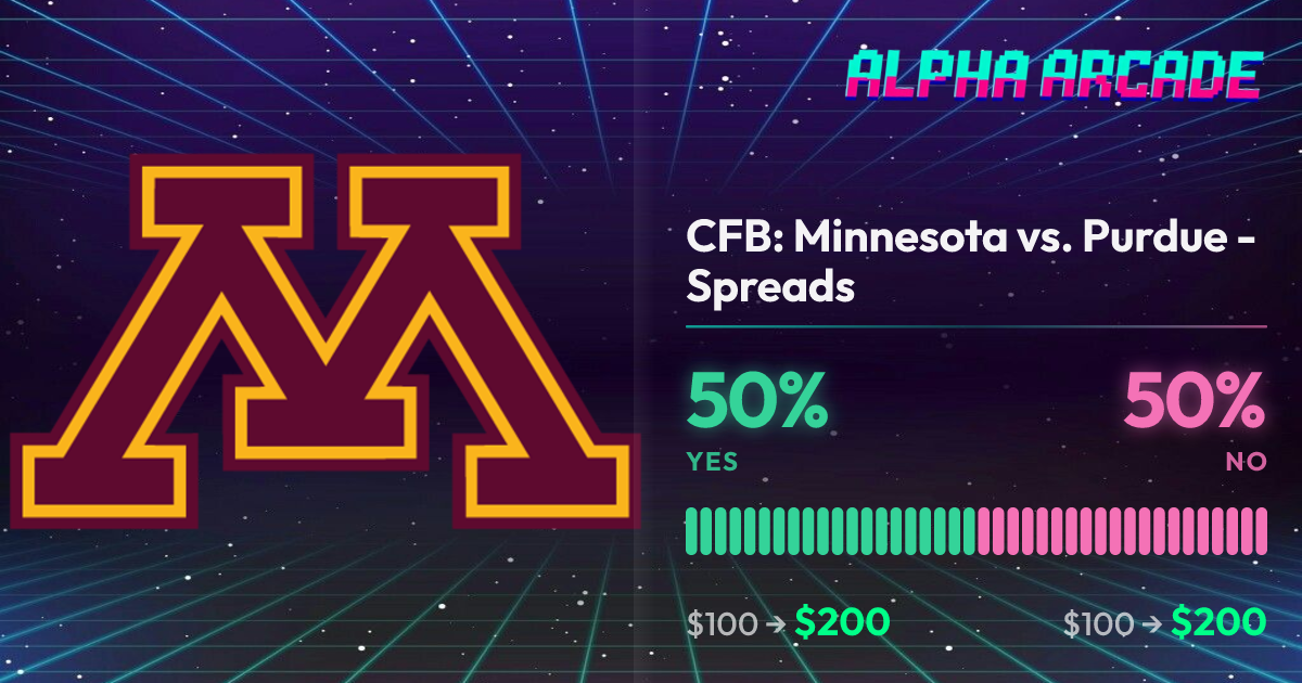 YES 50% / NO 50%