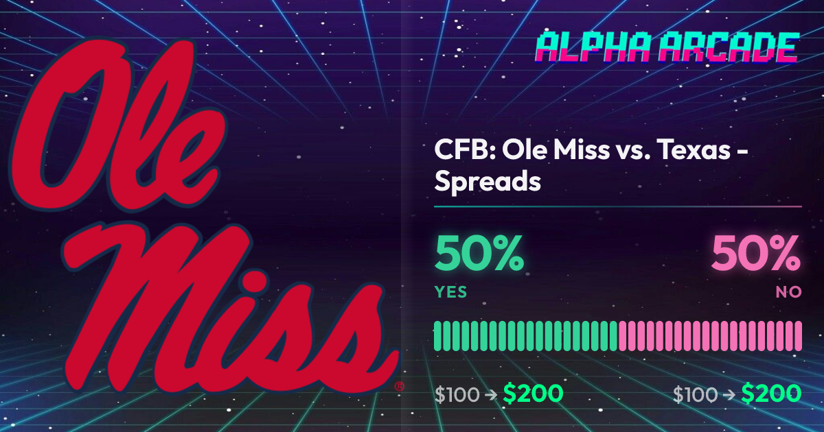 YES 50% / NO 50%