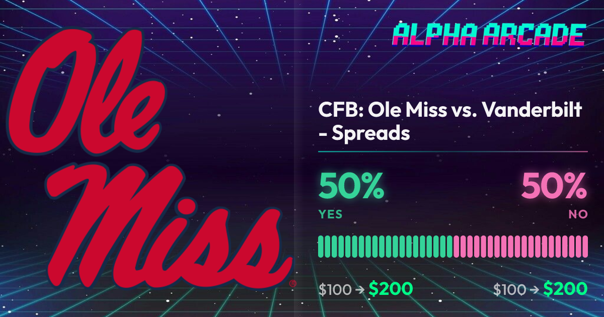 YES 50% / NO 50%