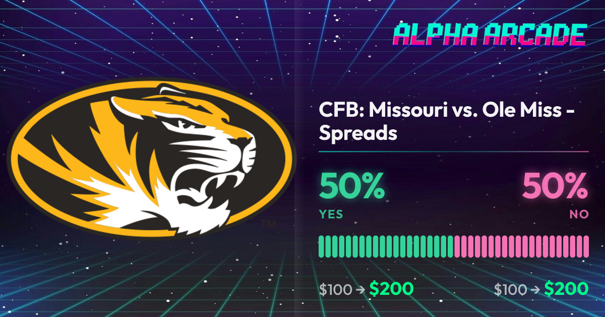 YES 50% / NO 50%