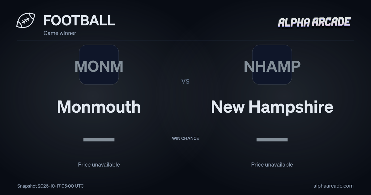 FOOTBALL: Monmouth — / New Hampshire —