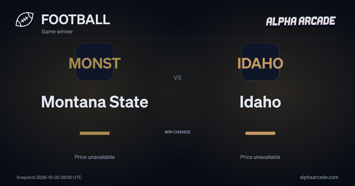 FOOTBALL: Montana State — / Idaho —