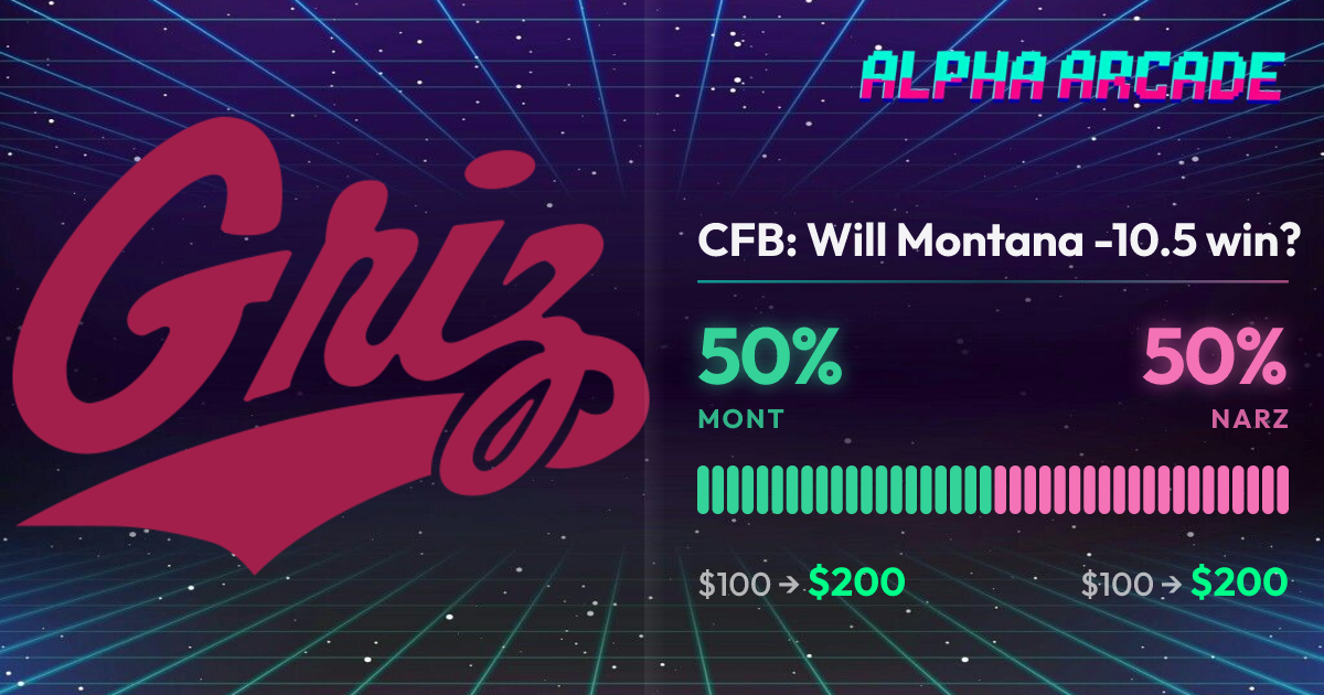 YES 50% / NO 50%