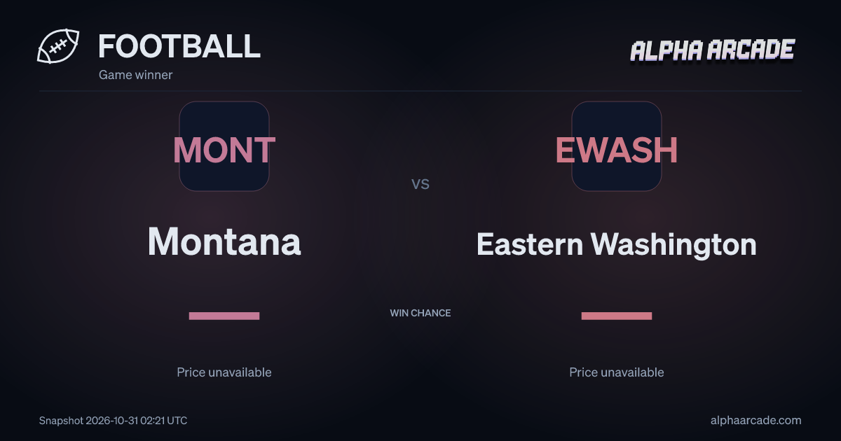 FOOTBALL: Montana — / Eastern Washington —