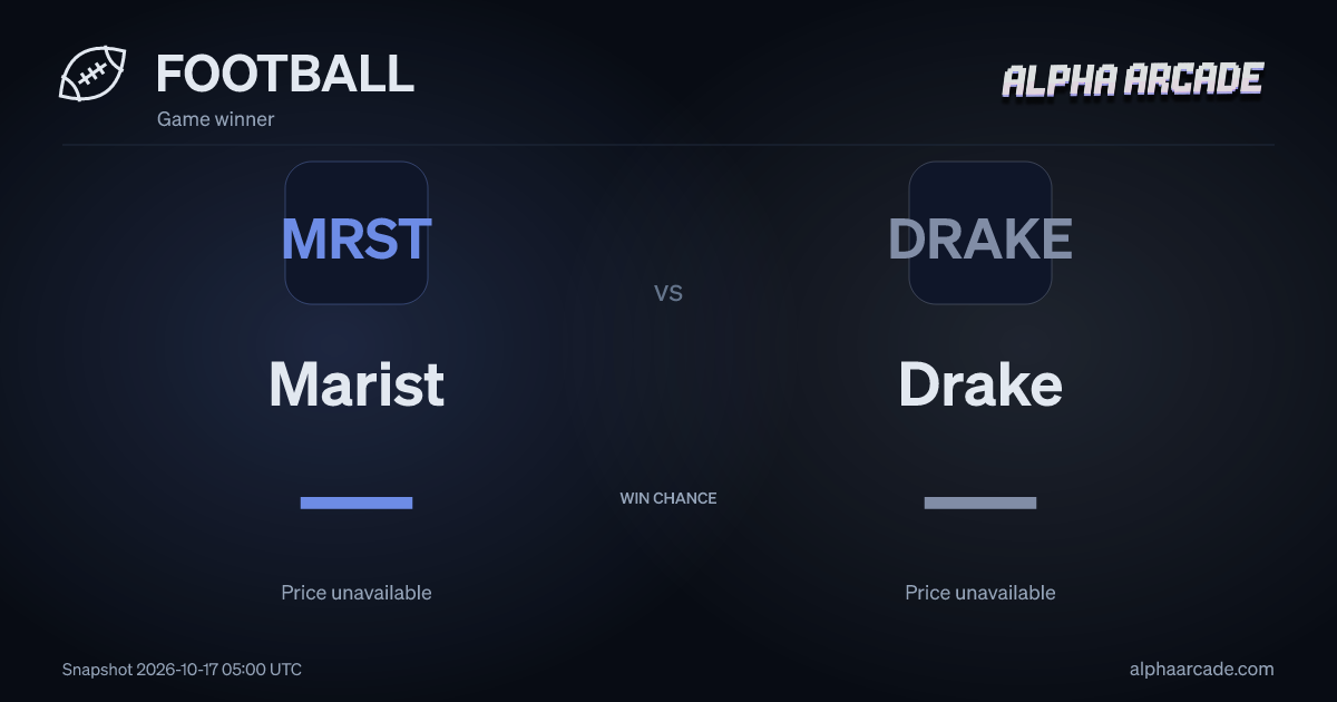 FOOTBALL: Marist — / Drake —