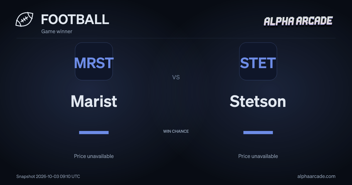 FOOTBALL: Marist — / Stetson —