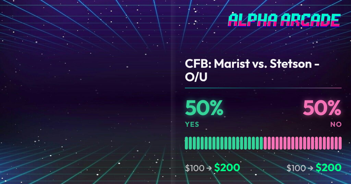 YES 50% / NO 50%