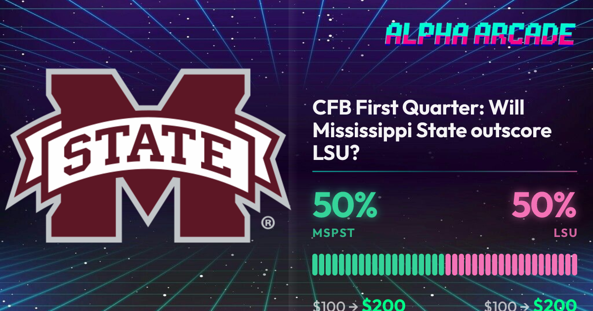 YES 50% / NO 50%