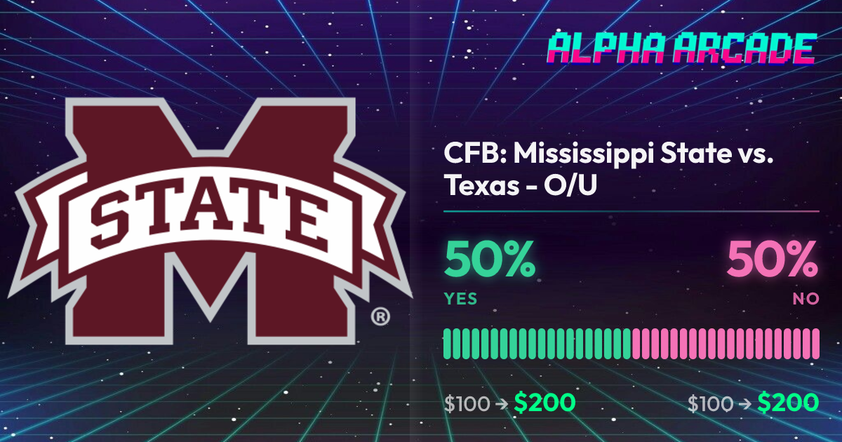 YES 50% / NO 50%