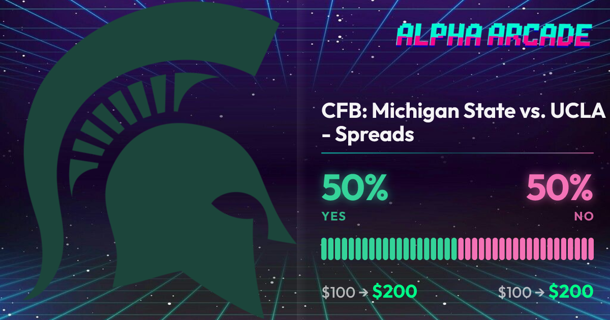YES 50% / NO 50%