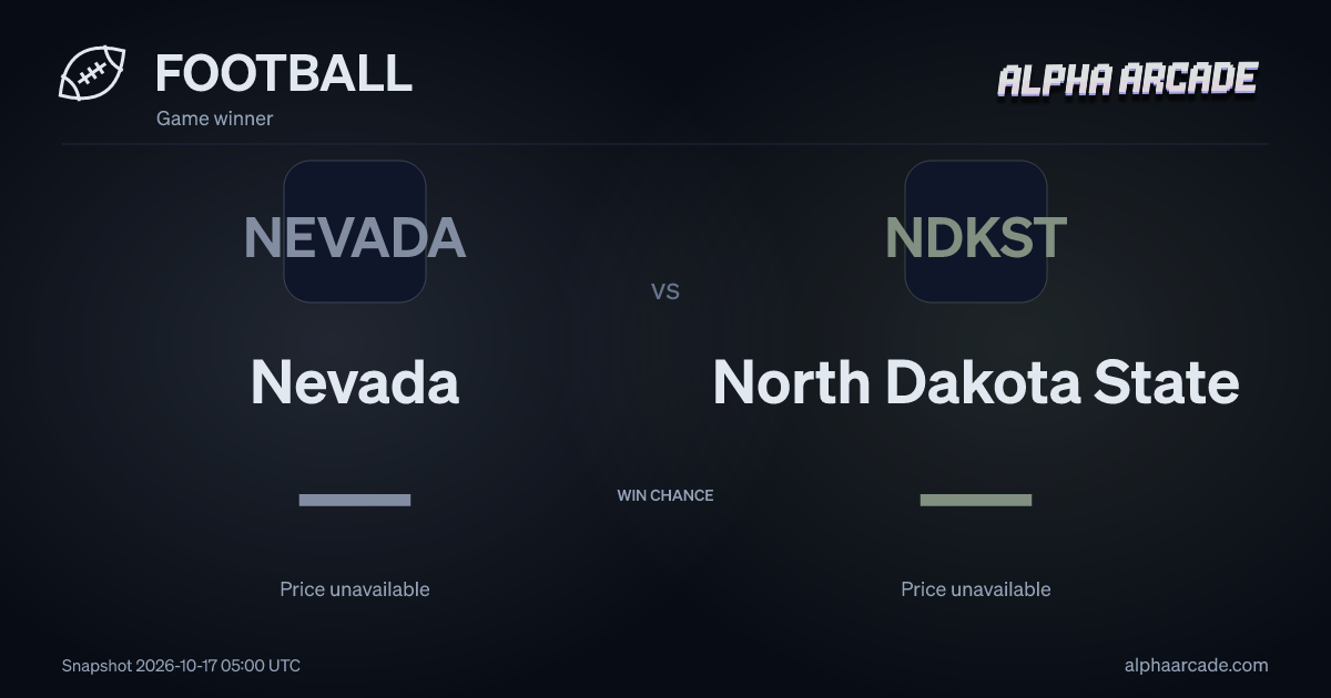 FOOTBALL: Nevada — / North Dakota State —