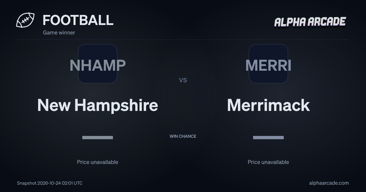 FOOTBALL: New Hampshire — / Merrimack —