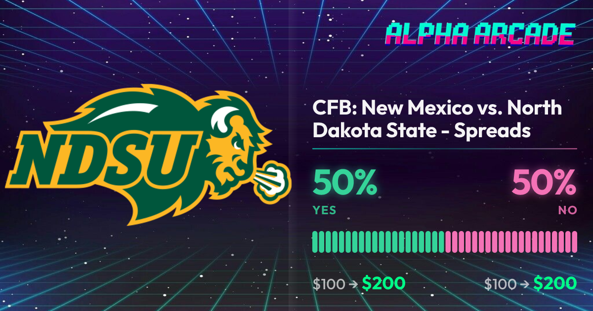 YES 50% / NO 50%
