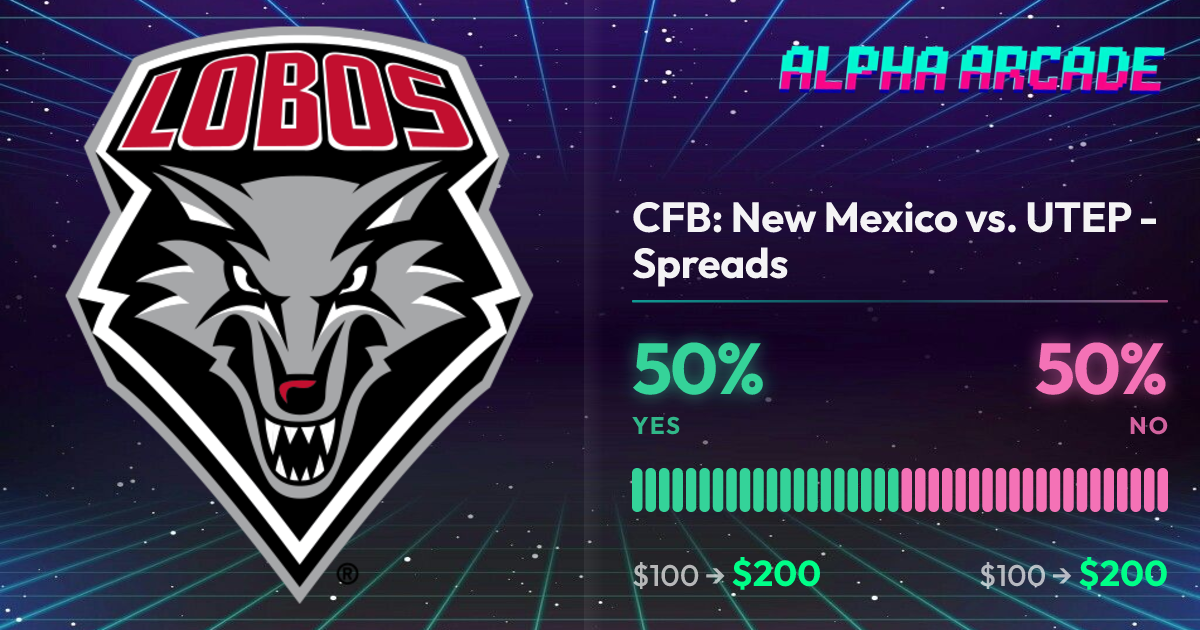YES 50% / NO 50%