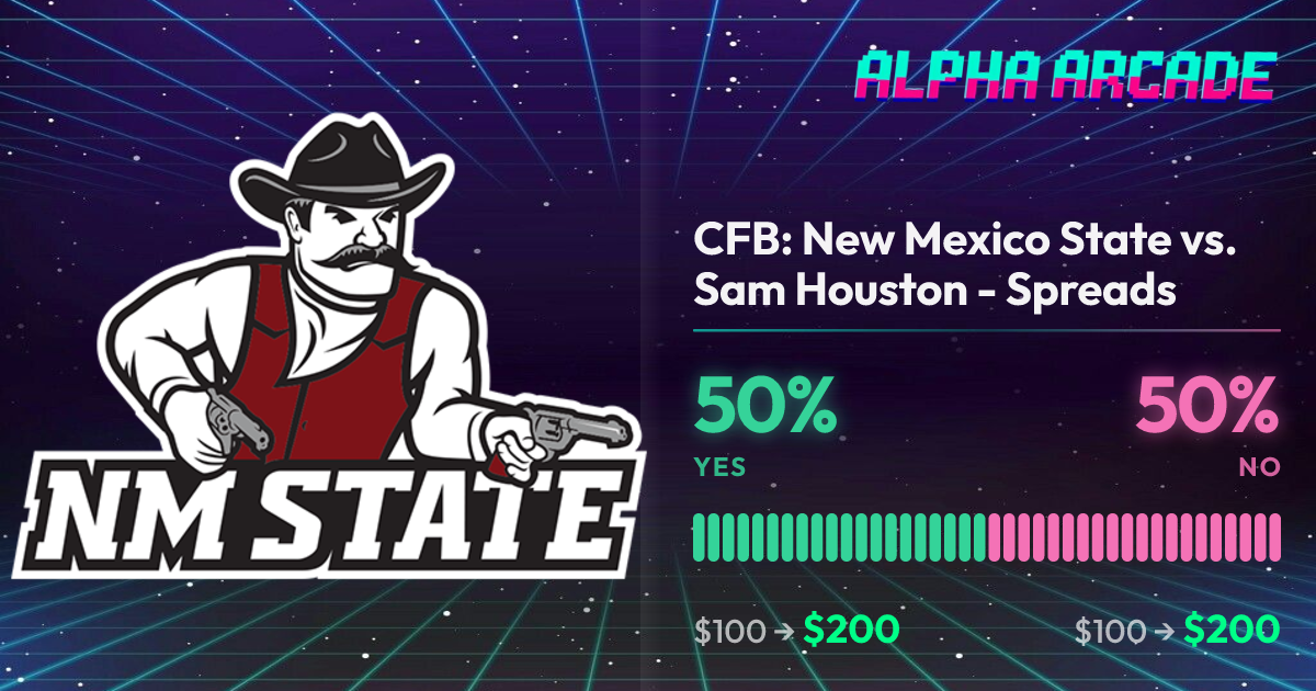YES 50% / NO 50%