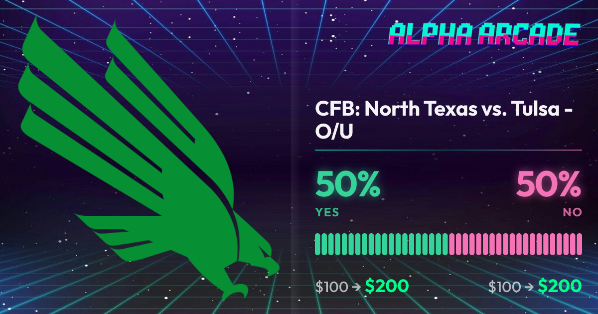 YES 50% / NO 50%