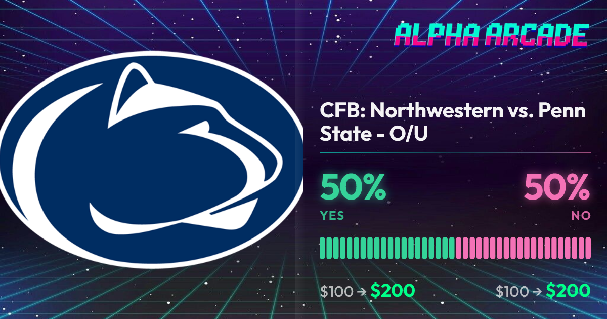YES 50% / NO 50%