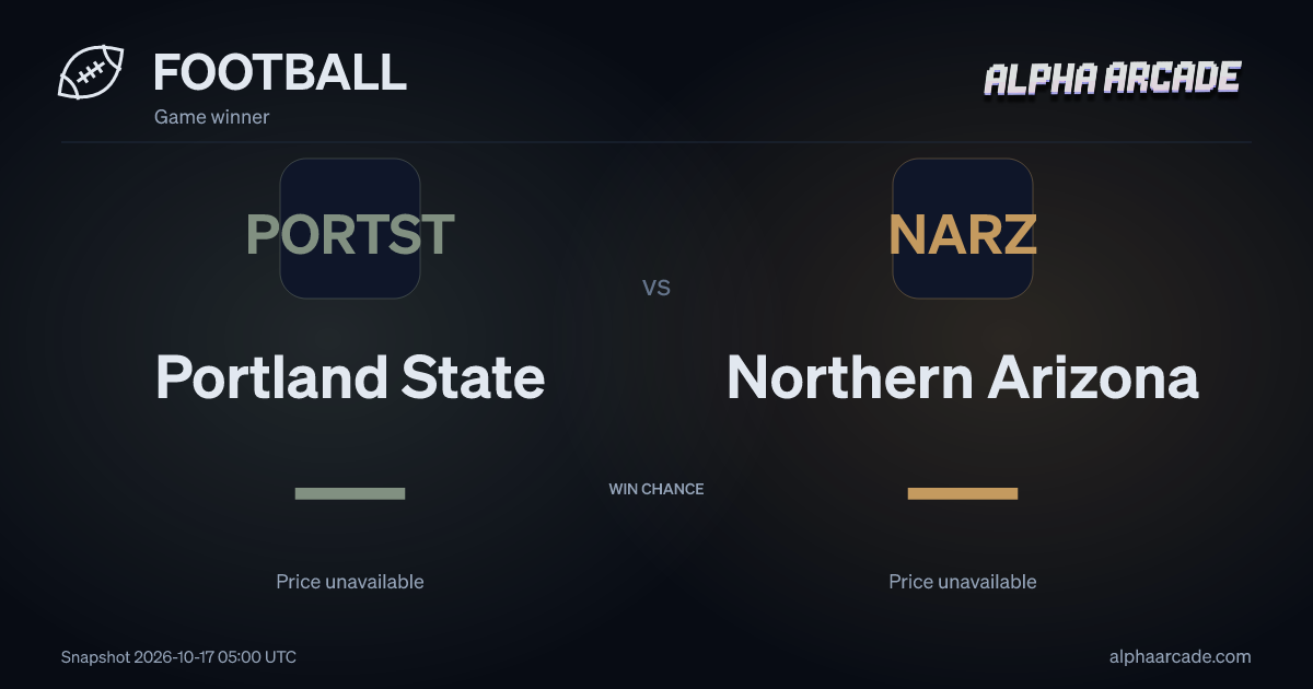 FOOTBALL: Portland State — / Northern Arizona —