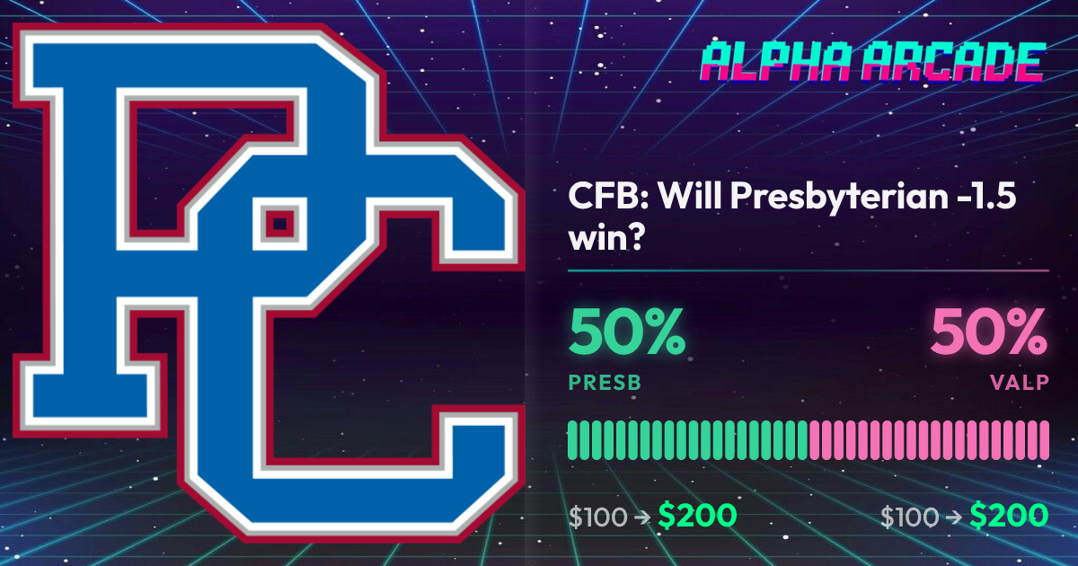 YES 50% / NO 50%