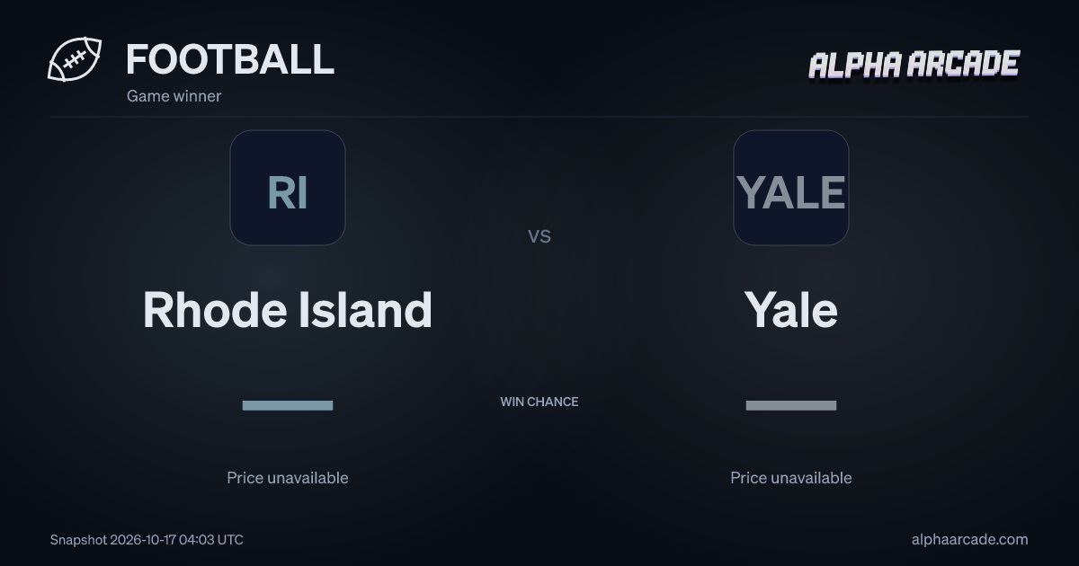 FOOTBALL: Rhode Island — / Yale —