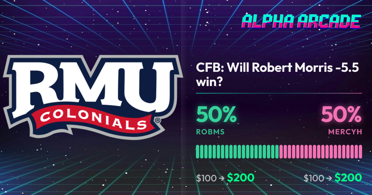 YES 50% / NO 50%