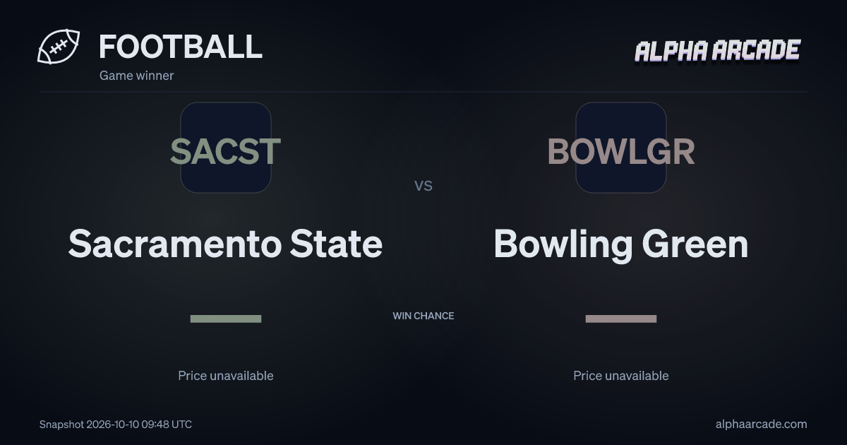 FOOTBALL: Sacramento State — / Bowling Green —