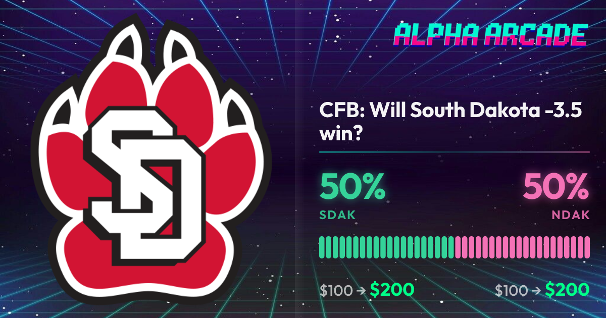 YES 50% / NO 50%