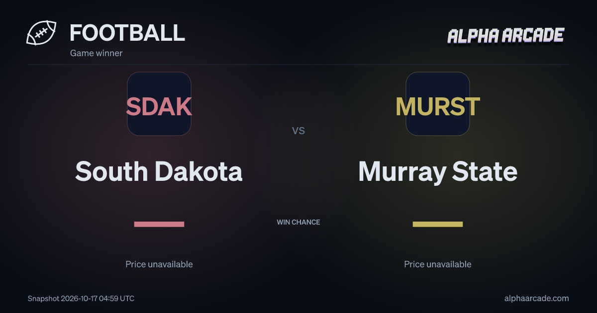 FOOTBALL: South Dakota — / Murray State —