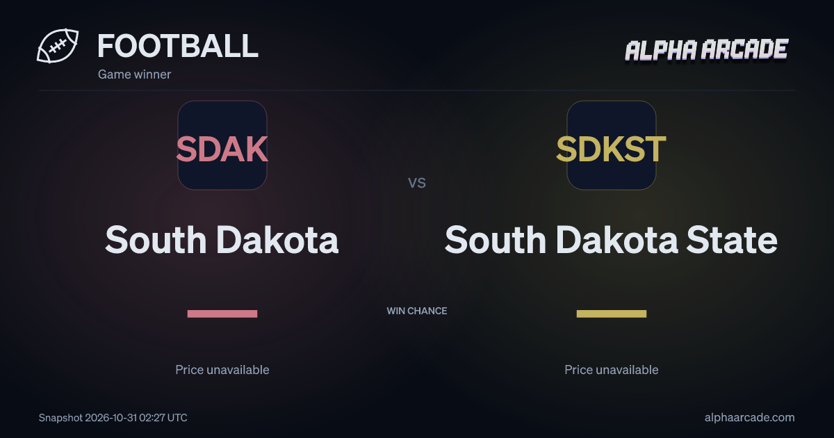 FOOTBALL: South Dakota — / South Dakota State —