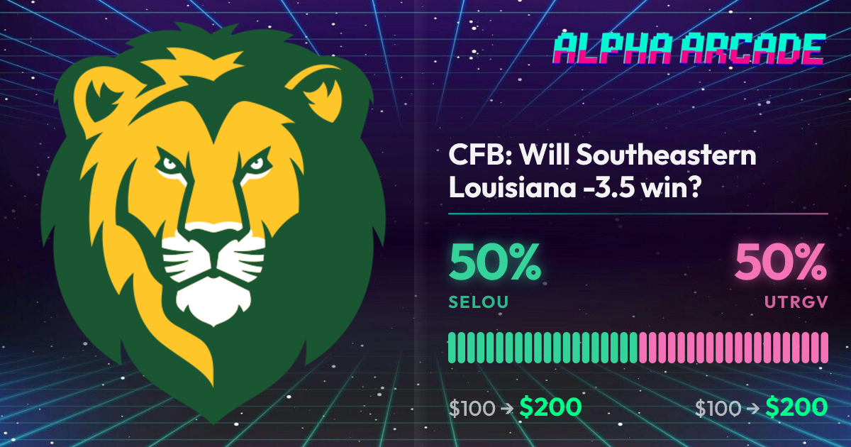 YES 50% / NO 50%